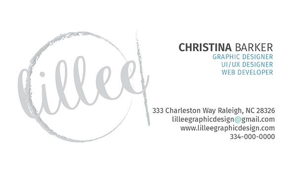 Lillee Business Card